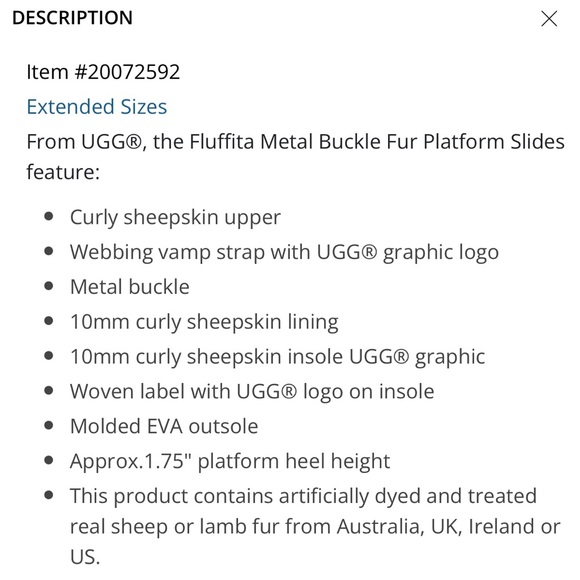 UGG Slipper Slides - LAST PAIR - Picture 8 of 8